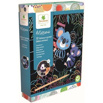 Artissimo Vyškrabávanie Zvieracie Mláďatká