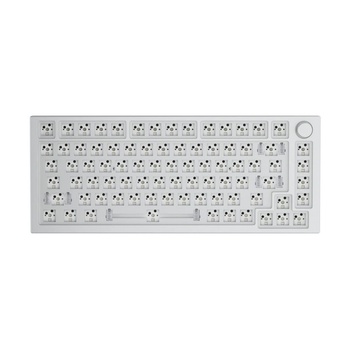 Image 1 of Glorious Геймърска механична клавиатура основа Glorious RGB GMMK Pro White Ice TKL ANSI-Layout (GLO-GMMK-P75-RGB-W)