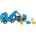Goki Дървена играчка Goki - Автокран с ремарке (55875)