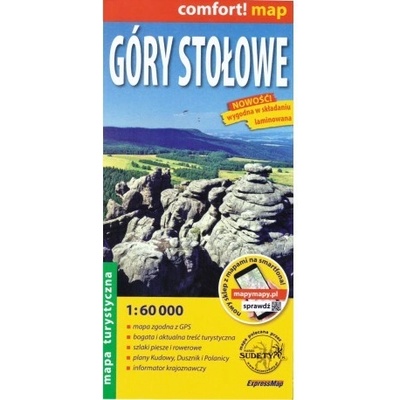 TerraQuest Stolové hory (Góry Stolowe) 1:60 000 turistická mapa