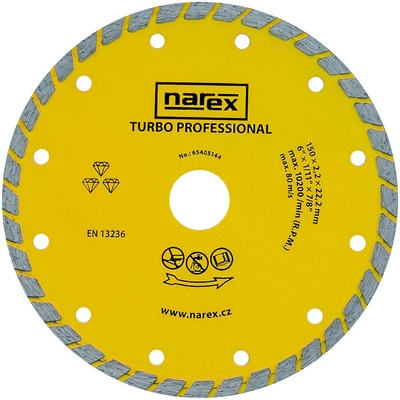 Narex Dia 150 TP Kotouč řezný diamantový 150 x 22,2 mm 65405144