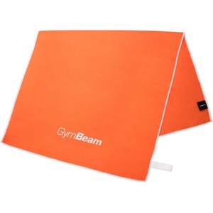 GymBeam Бързосъхнеща спортна кърпа Orange/White