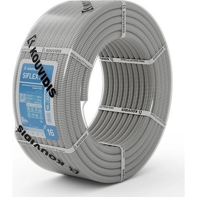 Kouvidis Гофрирана тръба вън. ф20мм вътр. ф14.1мм 320N клас 2241 цвят Сив SIFLEX 100м - KD2003920 (KD2003920)