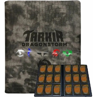 Ultra Pro Tarkir: Dragonstorm 9-Pocket PRO Premium Zippered Binder Five Clans Album