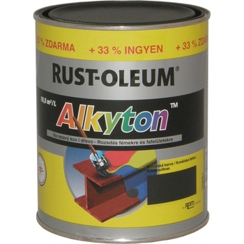 Alkyton RAL 9006 lesklý 1l balení bílý hliník