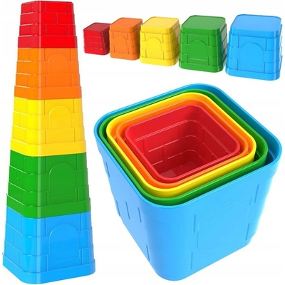 TECHNOK Pyramídové štvorcové kocky Techno 5385 P30
