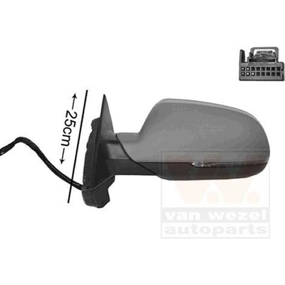 Vonkajšie zrkadlo VAN WEZEL 0338805