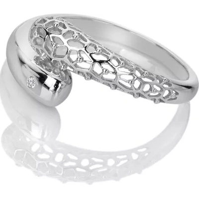 Hot Diamonds Stříbrný prsten Aster DR307 o 58 b