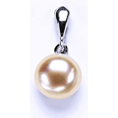 Čištín Stříbrný přívěšek s přírodní perlou říční, P 1298/22 losos