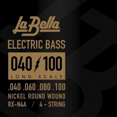 La Bella Electric Bass RX Series Nickel 40-100 4-str RX-N4A
