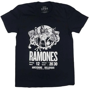 Ramones Belgique Black L Риза (RATS54MB03)