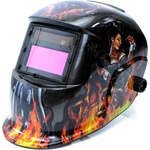 Mar-Pol Заваръчен шлем със самозатъмняване Girl on Fire 06535 (M87017)