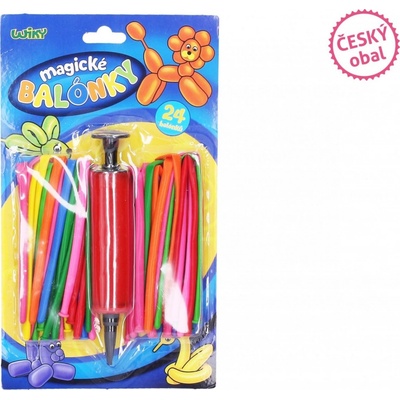 Wiky Balóniky magické set Český obal