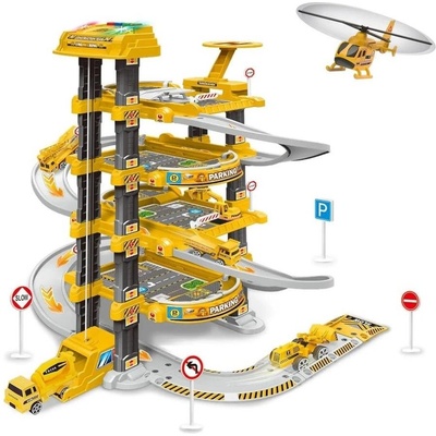 Bavytoy Garáž 4 patra žlutá BV0546