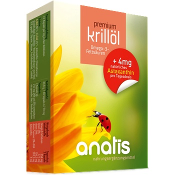 anatis Naturprodukte Масло от крил Preimum - 40 капсули