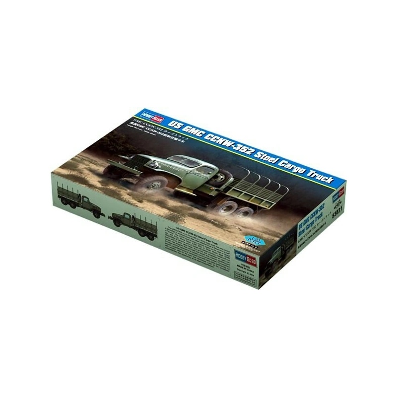 Hobby Boss US GMC CCKW-352 Kit de modelo de camión de carga de madera (escala 1/35