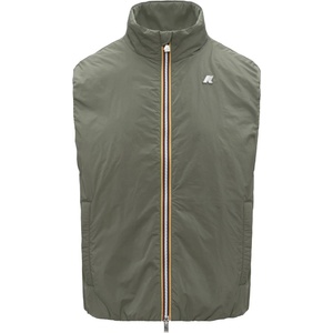 K-Way Мъжки синтетичен елек K-Way Valen Plain Warm Synthetic vest - Green Lichen - размер XL (032-1751-0315)