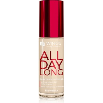 AA Wings of Color All Day Long Long Lasting Foundation дълготраен фон дьо тен цвят 502 Vanilla 30ml