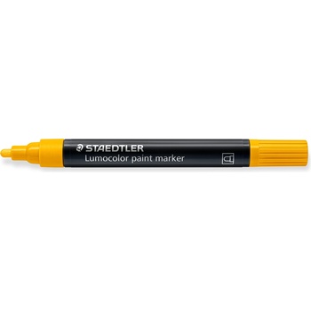 STAEDTLER Маркер Staedtler Lumocolor Paint 349, акрилен, ТЪМНО ЖЪЛТ (31095-А-ТЖЪЛТ)