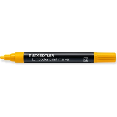 STAEDTLER Маркер Staedtler Lumocolor Paint 349, акрилен, ТЪМНО ЖЪЛТ (31095-А-ТЖЪЛТ)