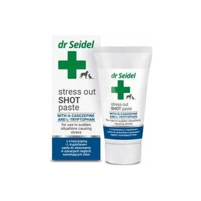 Dr Seidel Přípravek uklidňující Stress out SHOT pasta pro psy a kočky op. 30 g