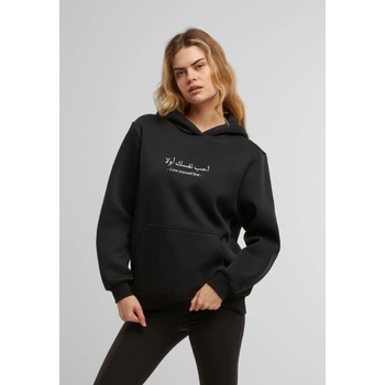 Mister Tee Love Yourself First EMB Fluffy Hoody black XXLUB-MST277-00007 - Камуфлаж, размер L