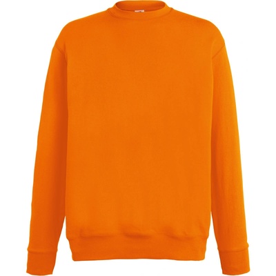 Fruit of the Loom mikina Lightweight Set-In Sweat, pánská COT16215623501 orange