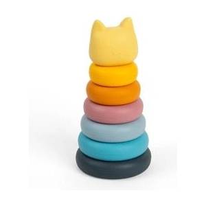 Bigjigs Toys Силиконова низанка - Коте - bigjigs (36017)