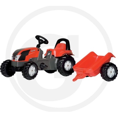 Rolly Toys Šliapací traktor s prívesom kid Valtra
