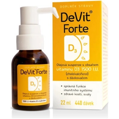 DeVit Forte 1500 I.U. 22 ml 440 dávek