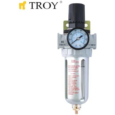 TROY Пневматичен регулатор и филтър 1/4 (t 18614)