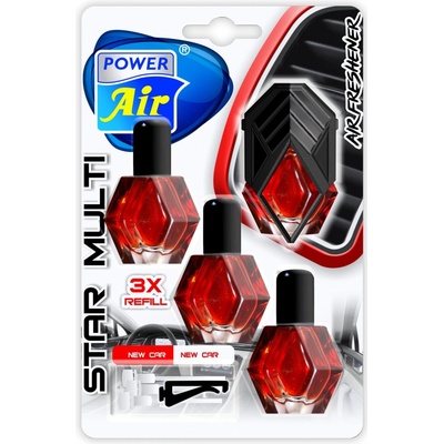 Power Air Star Multi New Car 3 x 9 ml