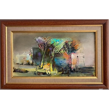 Image 1 of Абстрактна картина с цветни импресии