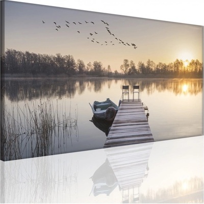 Divio Obraz na plátně jezero, vzor 15092 Velikost: 60x120 cm
