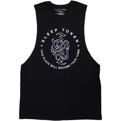 Sleep Token Tomb Text Ring Black M Риза (SLTKVEST05MB02)