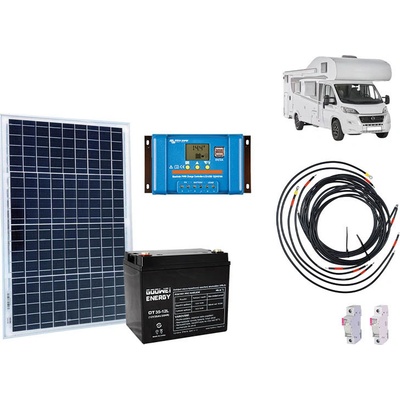Victron Energy Solární sestava 45Wp baterie Goowei Energy 35Ah