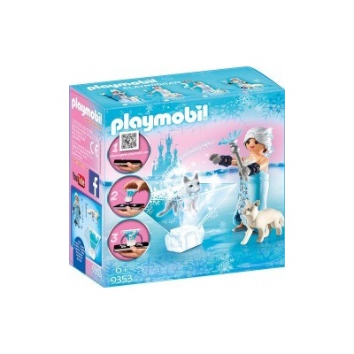 Playmobil 9353 Playmogram 3D Ledová královna s polární liškou