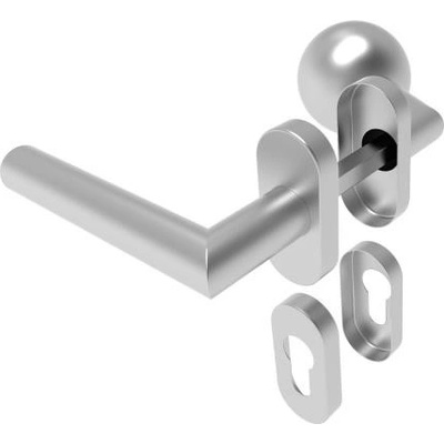 Umakov Kľučka - pár, AISI 304, K320 D8/05-GL