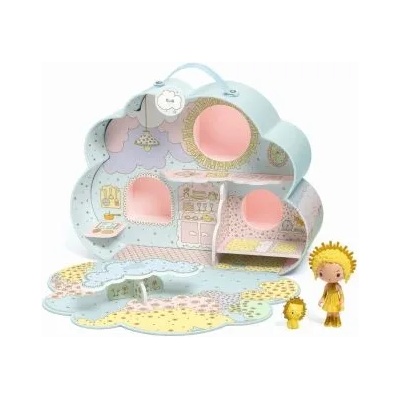 DJECO - Куклена къща в куфарче - Къщата на Съни и Мия (DJ06953)
