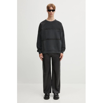 MM6 Maison Margiela Памучен суичър MM6 Maison Margiela мъжки в черно с изчистен дизайн SH2GU0026. M25024.899 (SH2GU0026.M25024.899)