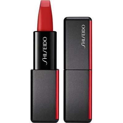 Shiseido make-up ModernMatte matný púdrový rúž 514 Hyper Red True Red 4 g