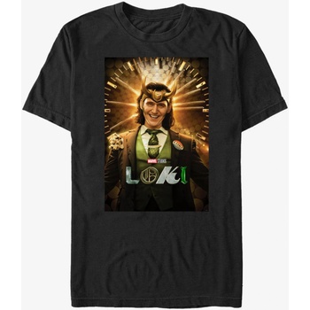 ZOOT. Fan Черна унисекс тениска ZOOT. Fan Marvel Loki Smile Poster ZOOT. Fan | Cheren | МЪЖЕ | L