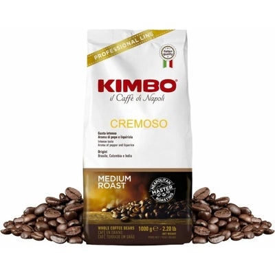 Kimbo Cremoso zrnková 1 kg