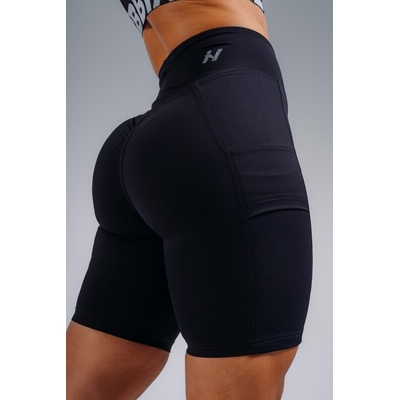 Nebbia High-waist šortky s vreckami PRIMAL 858 black