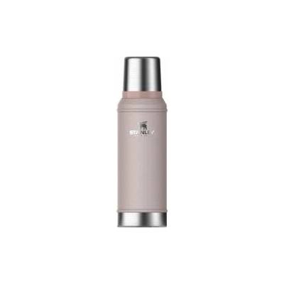 STANLEY 1913 Classic Legendary Thermos Flask 0.94L - Keeps Hot or Cold for 24 Hours - Dishwasher Safe - Lid Serves as a Mug - Vacuum Flask BPA Free - Stainless Steel Thermos Flask - Rose Quartz - 100000117255