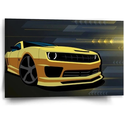 Sablio Obraz Chevrolet Camaro Pruhy - 60x40 cm