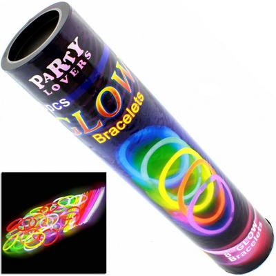 Pronett XJ4741 Svítící náramky Lightstick 100 ks barevné – Zboží Dáma