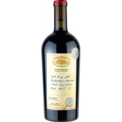 Tchotiashvili Budeshuri Saperavi 2019 Červené 15% 0,75 l (holá láhev)