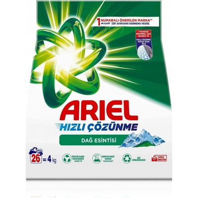 Ariel prášek na bílé prádlo 4 kg