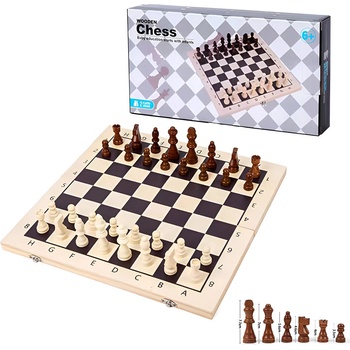 EmonaMall Детски дървен шах EmonaMall - Код W5713 (W5713-201930377-2002019303774)